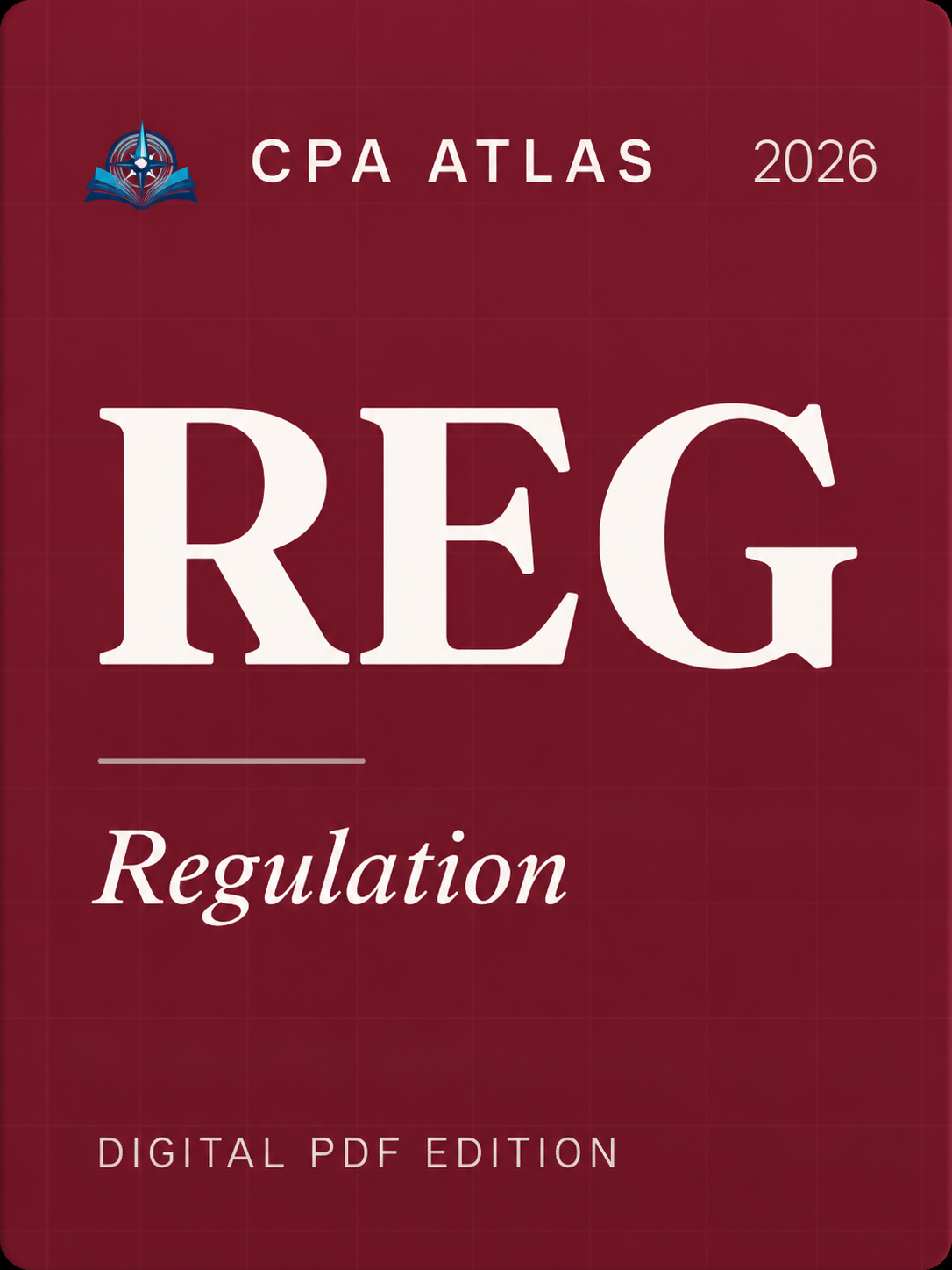 CPA Atlas REG Study Companion 2027 | Regulation