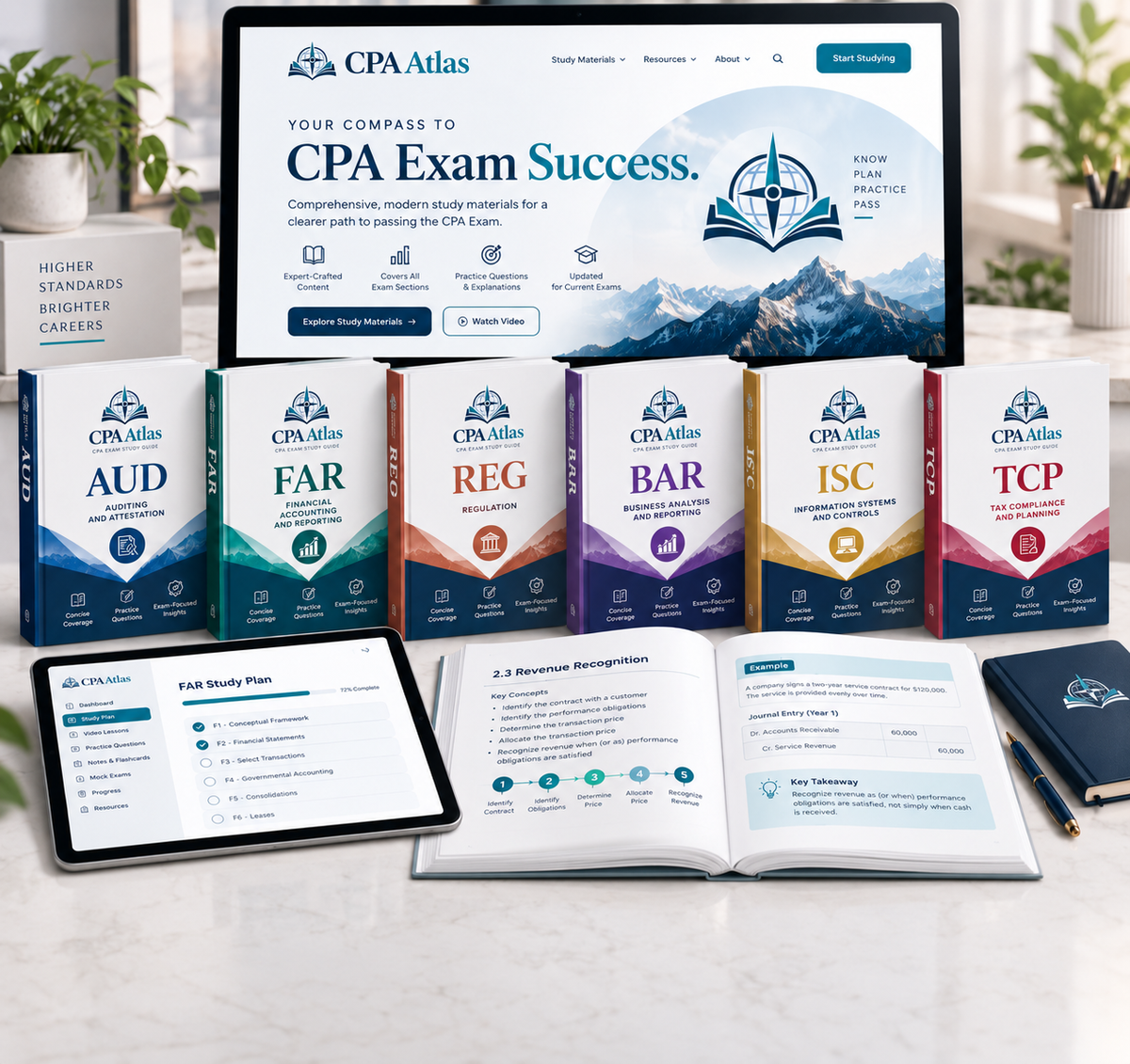 CPA Atlas Complete Collection 2027 (All 6 Books + Changes Guide)